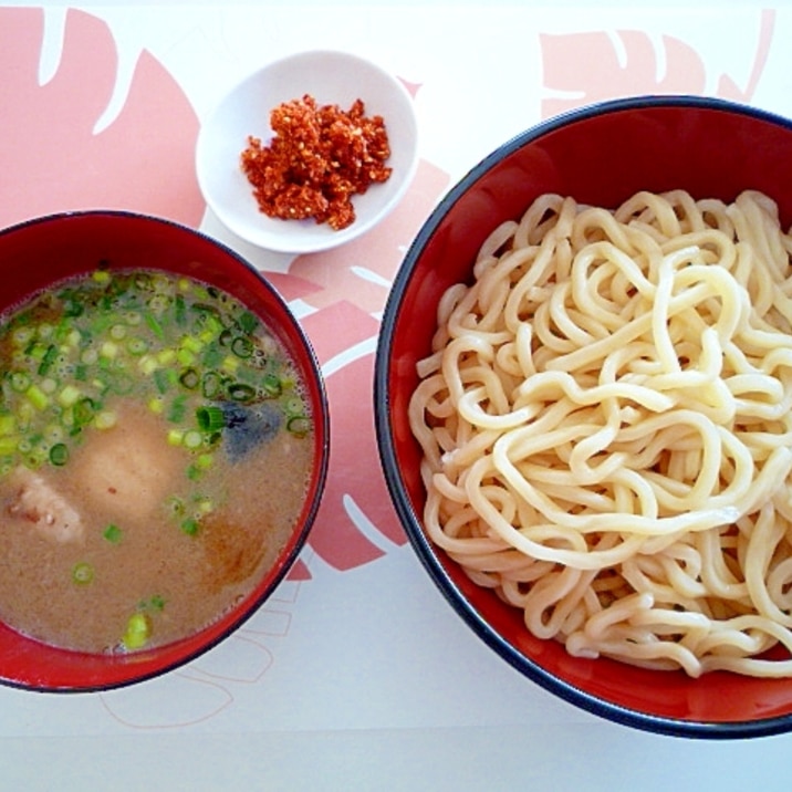 おうちで食べる六厘舎の辛つけ麺♪